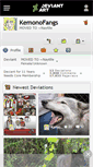 Mobile Screenshot of kemonofangs.deviantart.com