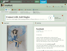 Tablet Screenshot of amymizuki.deviantart.com