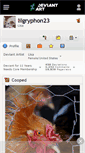Mobile Screenshot of lilgryphon23.deviantart.com