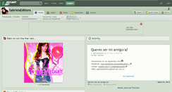 Desktop Screenshot of gabrielaeditions.deviantart.com