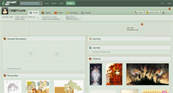 Desktop Screenshot of catgirl-luna.deviantart.com