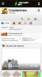 Mobile Screenshot of crossdarkness.deviantart.com