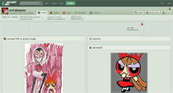 Desktop Screenshot of evil-blossom.deviantart.com