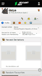 Mobile Screenshot of dazya.deviantart.com