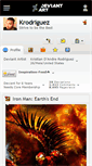 Mobile Screenshot of krodriguez.deviantart.com