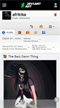 Mobile Screenshot of afrikika.deviantart.com