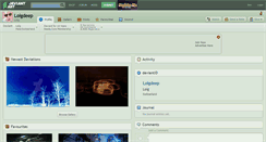 Desktop Screenshot of loigdeep.deviantart.com