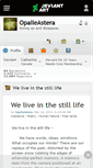 Mobile Screenshot of opalleastera.deviantart.com