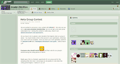 Desktop Screenshot of invader-zim-ocs.deviantart.com