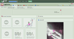 Desktop Screenshot of nyghtreine.deviantart.com