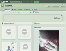 Tablet Screenshot of nyghtreine.deviantart.com