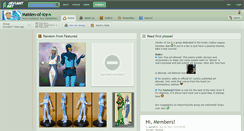 Desktop Screenshot of maiden-of-ice.deviantart.com