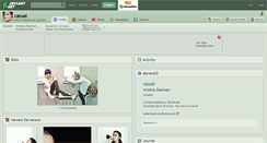 Desktop Screenshot of casual.deviantart.com