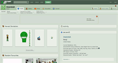 Desktop Screenshot of imonstuh.deviantart.com
