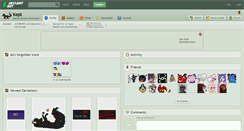 Desktop Screenshot of kept.deviantart.com