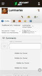 Mobile Screenshot of luminarias.deviantart.com