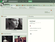 Tablet Screenshot of maradinn.deviantart.com