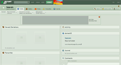 Desktop Screenshot of heaven.deviantart.com