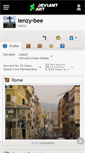Mobile Screenshot of lenzy-bee.deviantart.com