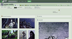 Desktop Screenshot of nuclear-metallity.deviantart.com