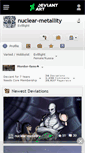 Mobile Screenshot of nuclear-metallity.deviantart.com
