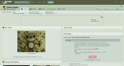 Desktop Screenshot of emo-crayon.deviantart.com