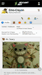 Mobile Screenshot of emo-crayon.deviantart.com