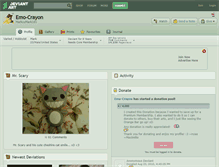 Tablet Screenshot of emo-crayon.deviantart.com
