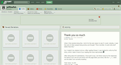 Desktop Screenshot of jeffthefish.deviantart.com