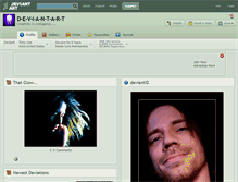 Tablet Screenshot of d-e-v-i-a-n-t-a-r-t.deviantart.com