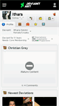 Mobile Screenshot of ithara.deviantart.com