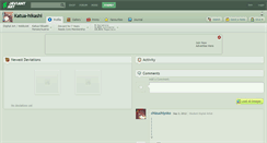 Desktop Screenshot of katua-hikashi.deviantart.com