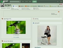 Tablet Screenshot of danrilgoni.deviantart.com