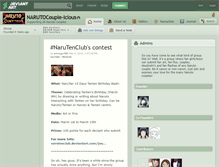 Tablet Screenshot of narutocouple-icious.deviantart.com