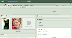 Desktop Screenshot of pjay.deviantart.com