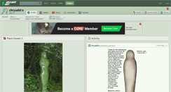 Desktop Screenshot of chrysalid-x.deviantart.com