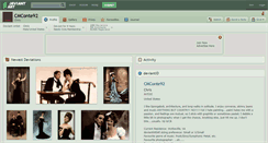 Desktop Screenshot of cmconte92.deviantart.com