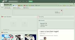 Desktop Screenshot of karuma1138.deviantart.com