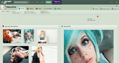 Desktop Screenshot of misa-olivia.deviantart.com