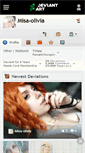 Mobile Screenshot of misa-olivia.deviantart.com