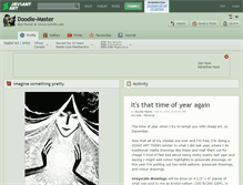 Tablet Screenshot of doodle-master.deviantart.com