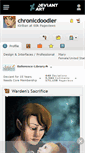 Mobile Screenshot of chronicdoodler.deviantart.com