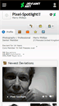 Mobile Screenshot of pixel-spotlight.deviantart.com