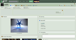 Desktop Screenshot of lnx991.deviantart.com