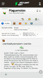 Mobile Screenshot of plaguemotes.deviantart.com