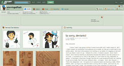 Desktop Screenshot of onewingedflash.deviantart.com