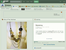 Tablet Screenshot of lilmejuju.deviantart.com