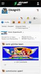 Mobile Screenshot of elksign05.deviantart.com
