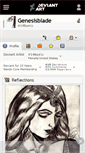 Mobile Screenshot of genesisblade.deviantart.com
