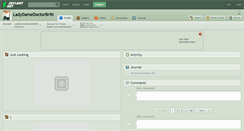 Desktop Screenshot of ladydamedoctorbritt.deviantart.com